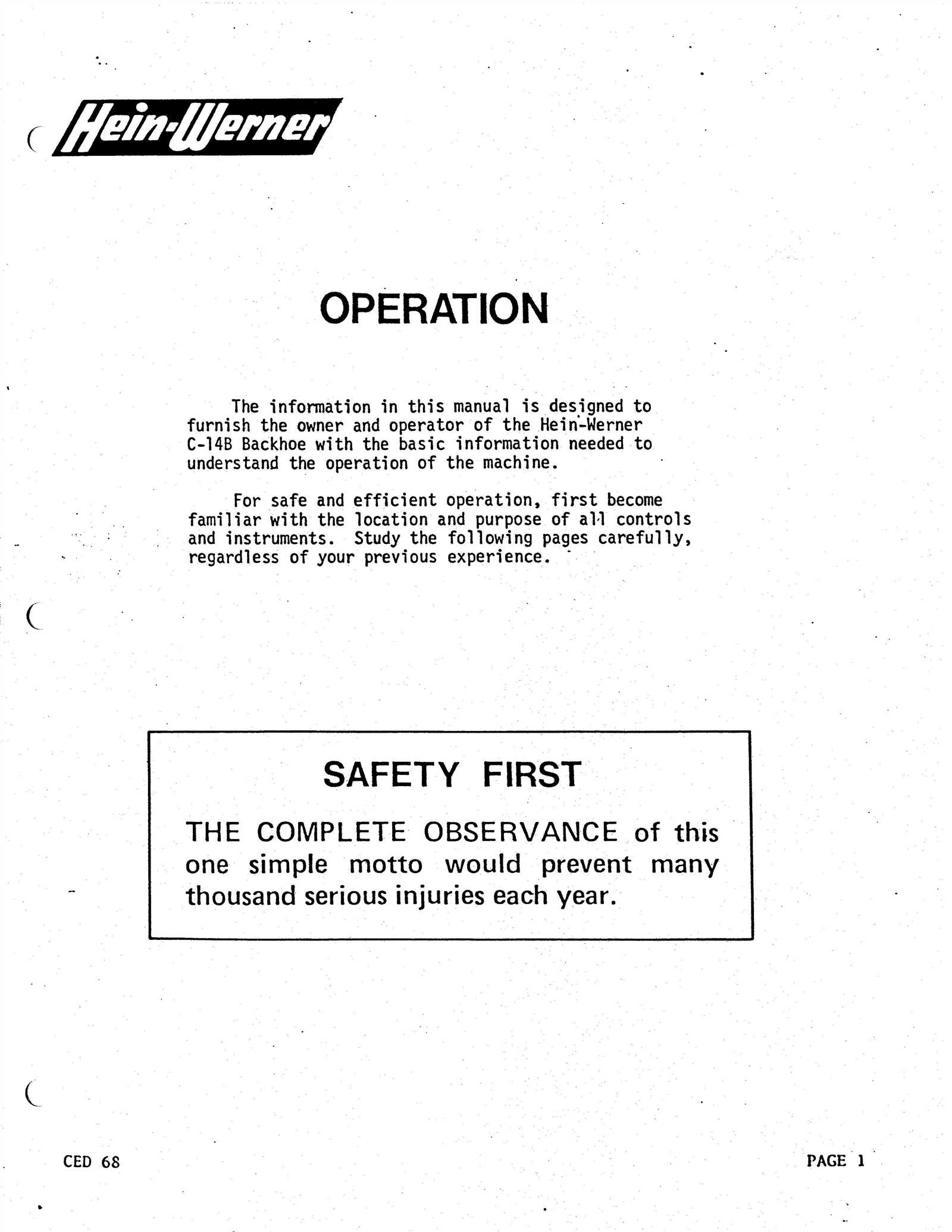 hein werner parts diagram