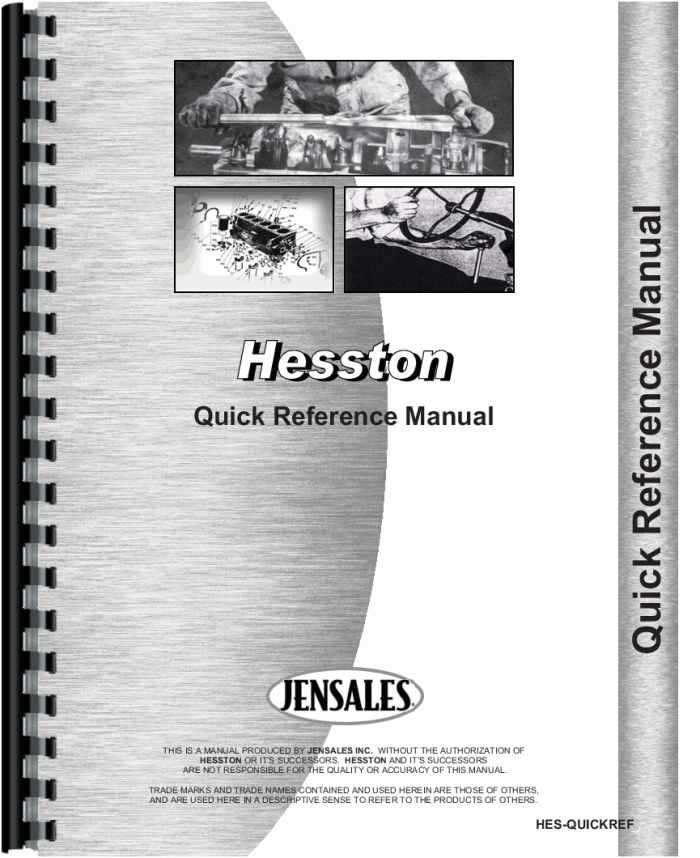 hesston 1340 parts diagram