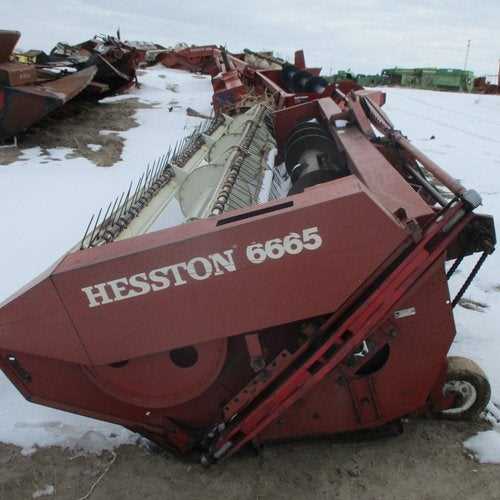 hesston 6665 header parts diagram