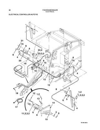 hesston baler parts diagram