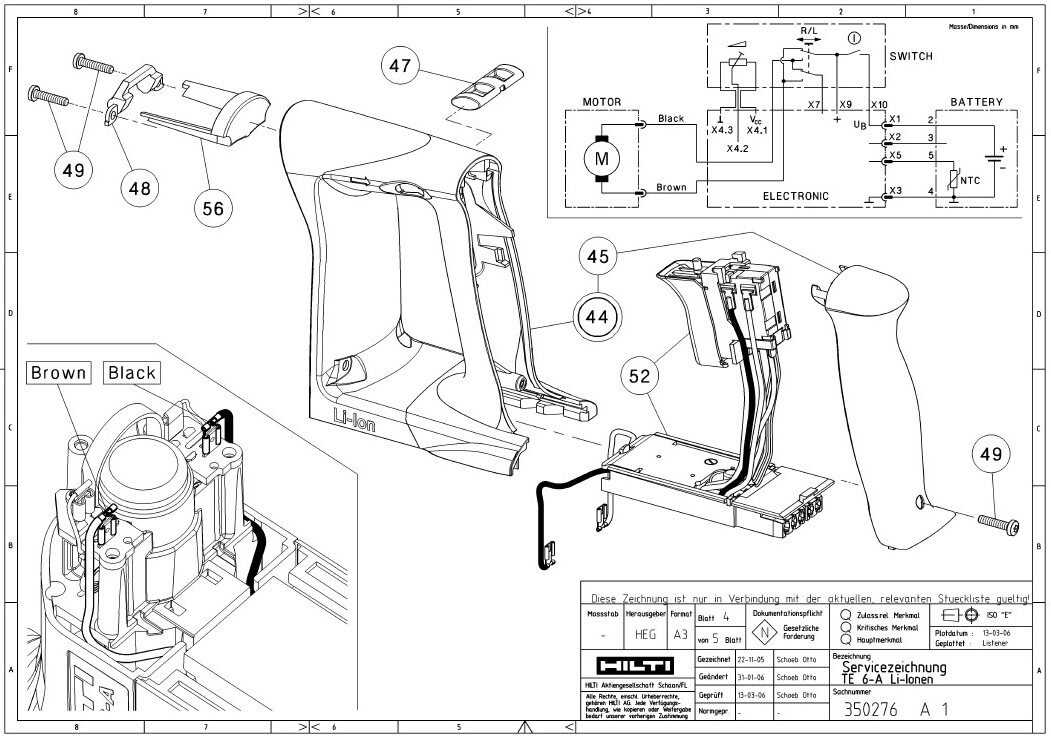 hilti te 70 atc parts diagram