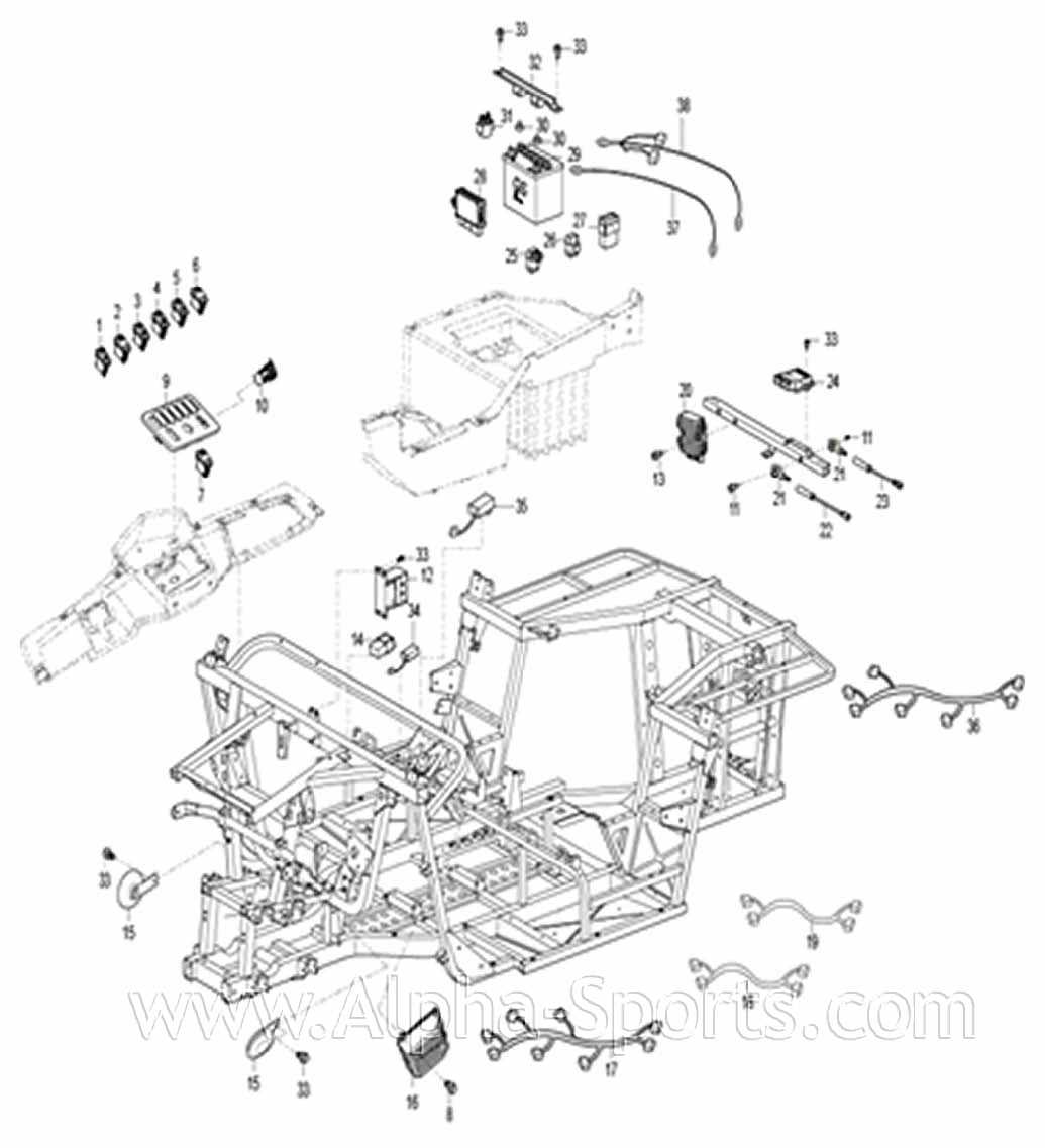 hisun parts diagram