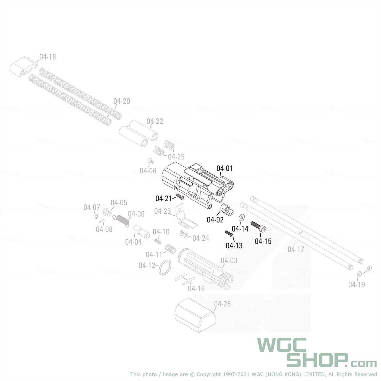 hk416 parts diagram