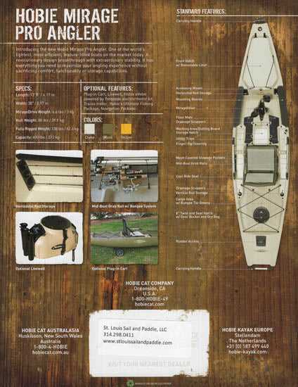 hobie mirage parts diagram