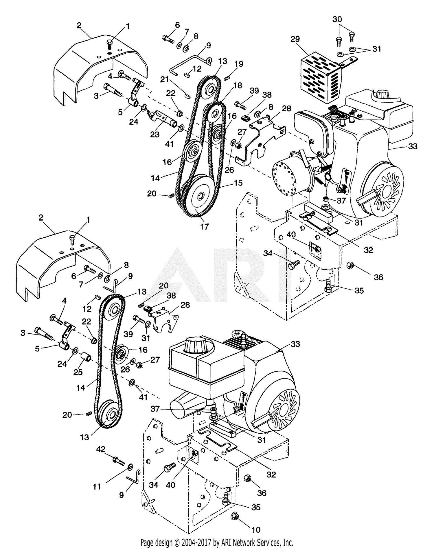 hoffco lil hoe tiller parts diagram