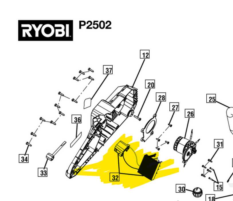 homelite parts diagram