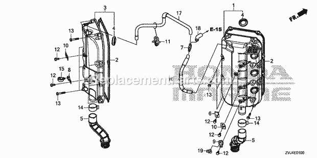 honda 15 hp outboard parts diagram