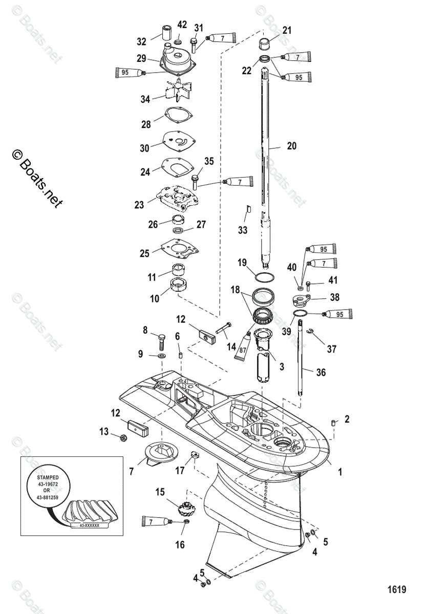 honda 2.3 outboard parts diagram