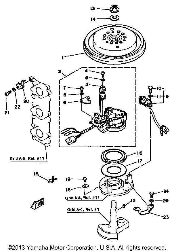 honda 40 hp outboard parts diagram