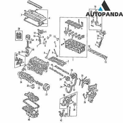 honda civic engine parts diagram