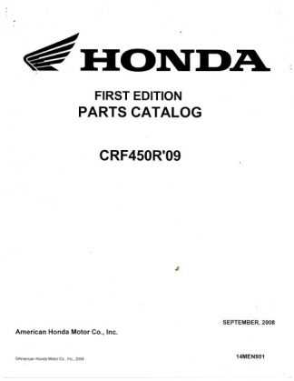 honda crf450r parts diagram