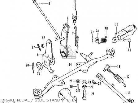 honda ct70 parts diagram