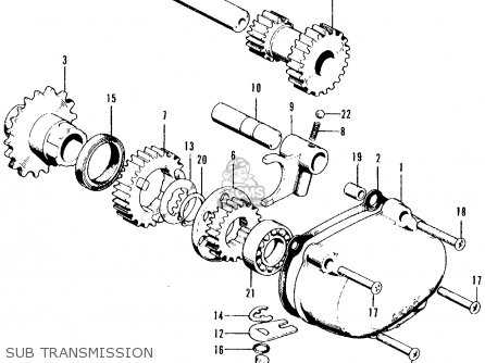 honda ct90 parts diagram