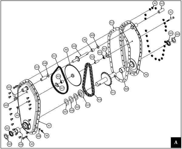 honda fr600 tiller parts diagram