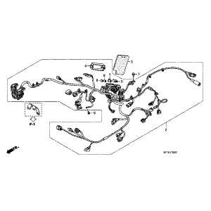 honda fury parts diagram