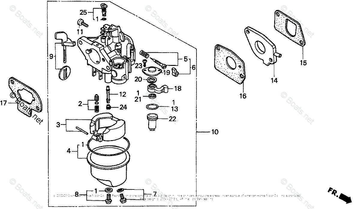 honda g100 parts diagram