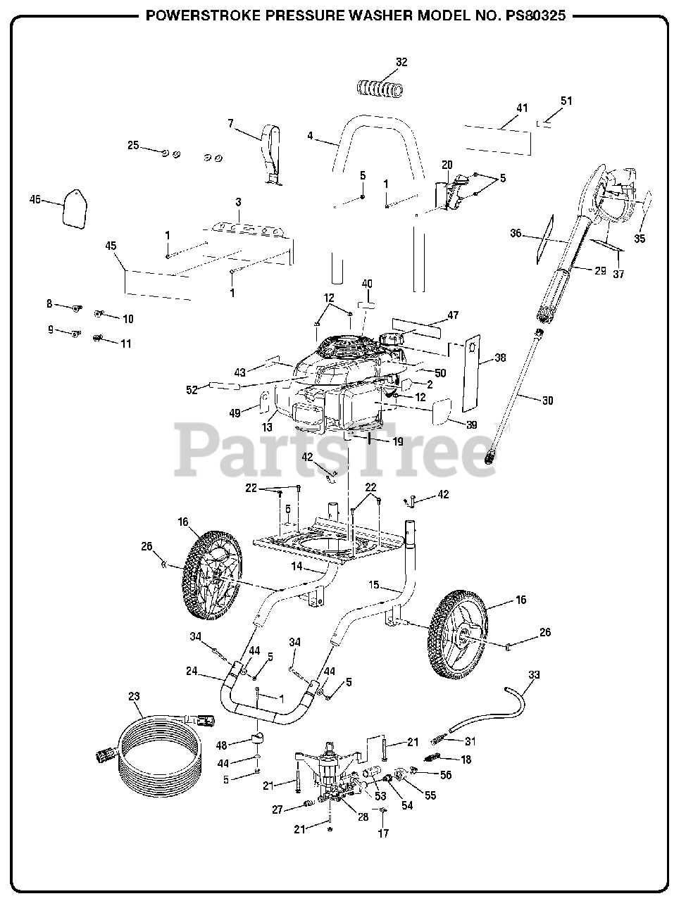 honda gc160 pressure washer parts diagram