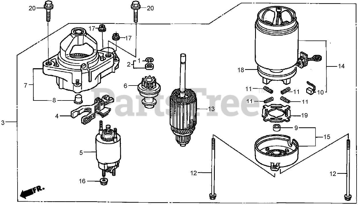 honda gcv parts diagram