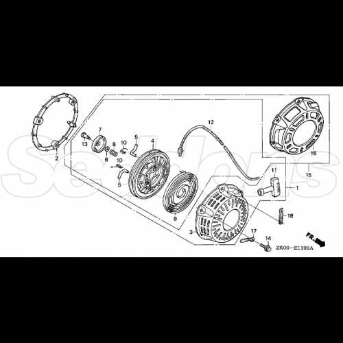 honda gx200 engine parts diagram