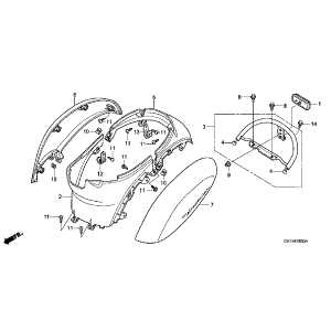 honda metropolitan parts diagram