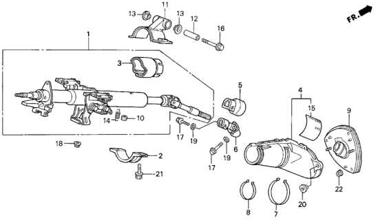 honda prelude parts diagram