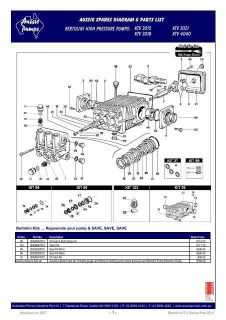 honda pressure washer pump parts diagram