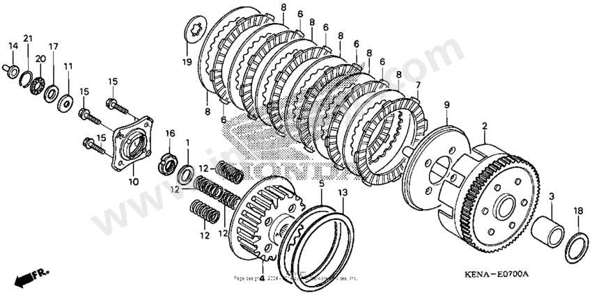 honda rebel parts diagram
