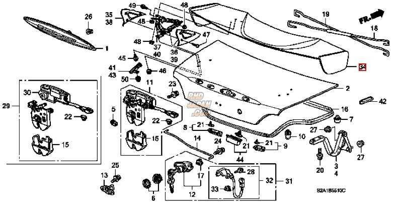 honda s2000 parts diagram