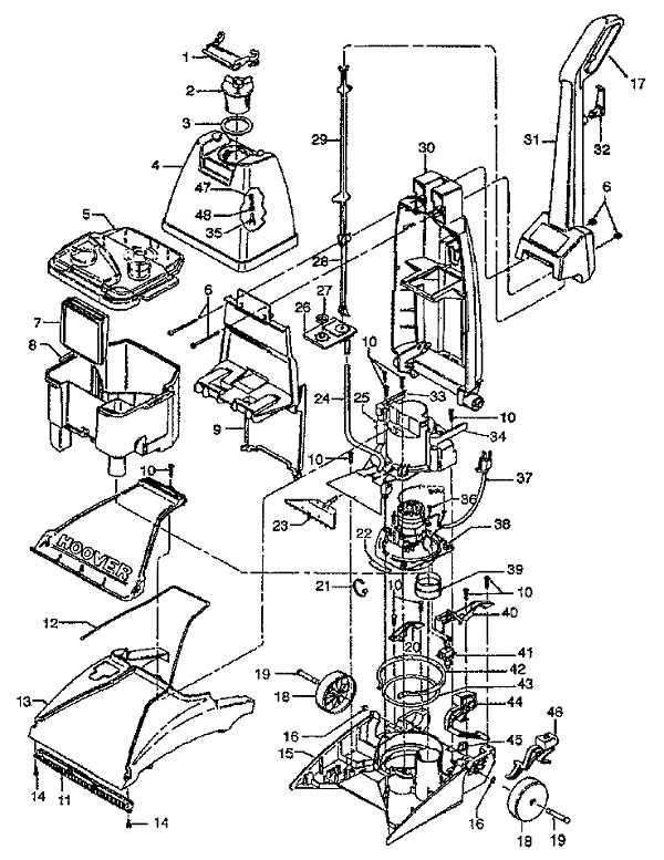 hoover smartwash fh52000 parts diagram