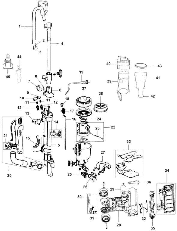 hoover uh74220 parts diagram