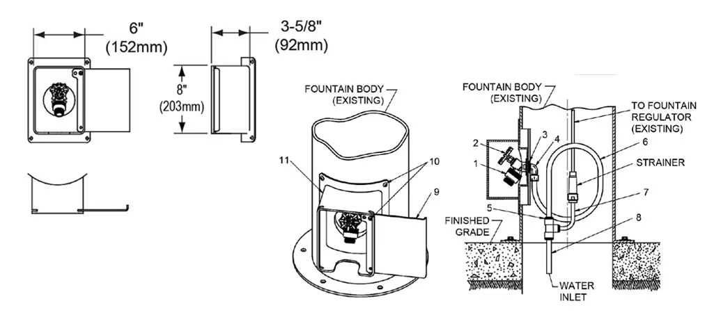 hose bibb parts diagram