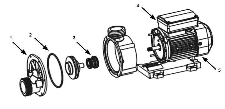 hot tub pump parts diagram