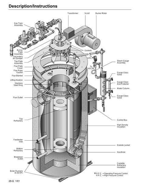 hot water boiler parts diagram