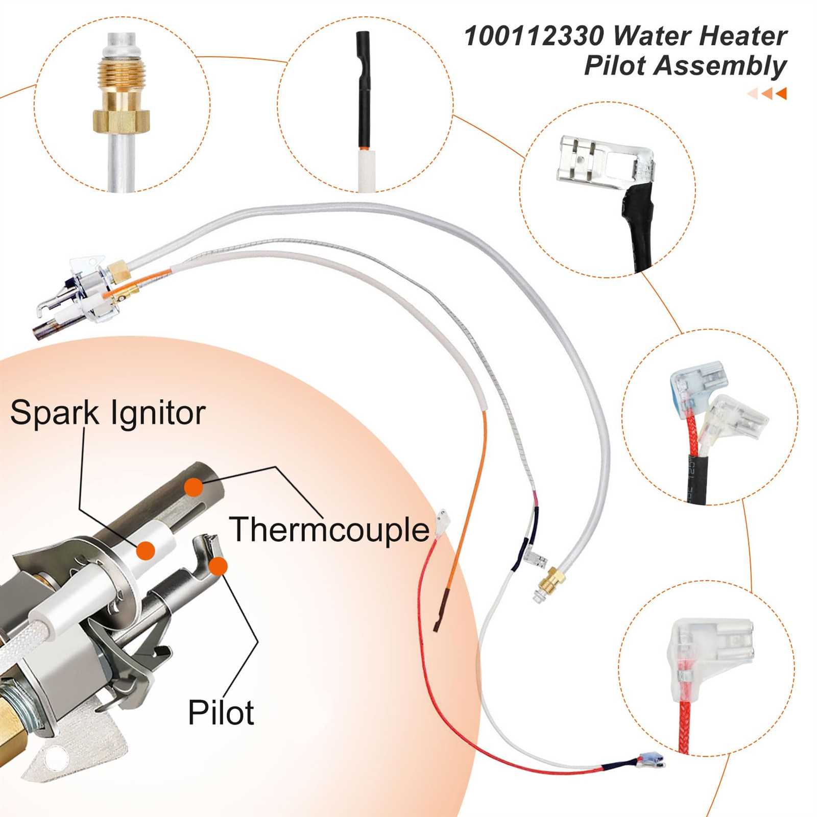 hot water heater parts diagram