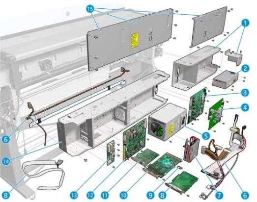 hp latex 360 parts diagram