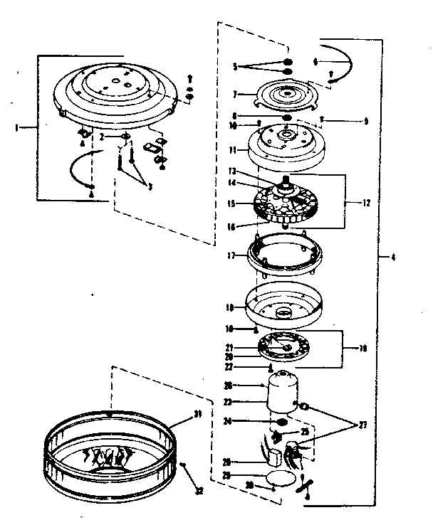 hunter ceiling fan parts diagram