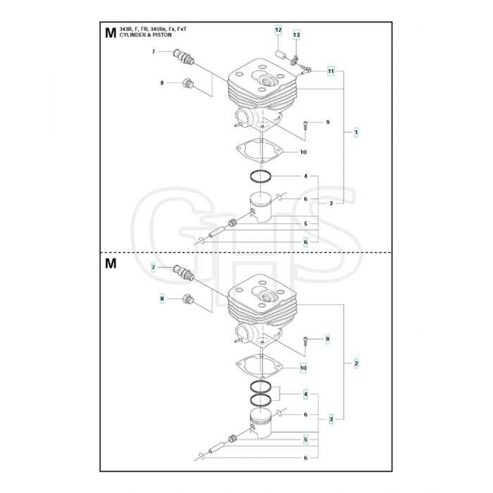 husqvarna 345 chainsaw parts diagram