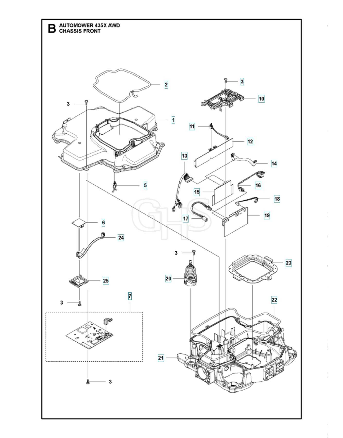 husqvarna 435 parts diagram