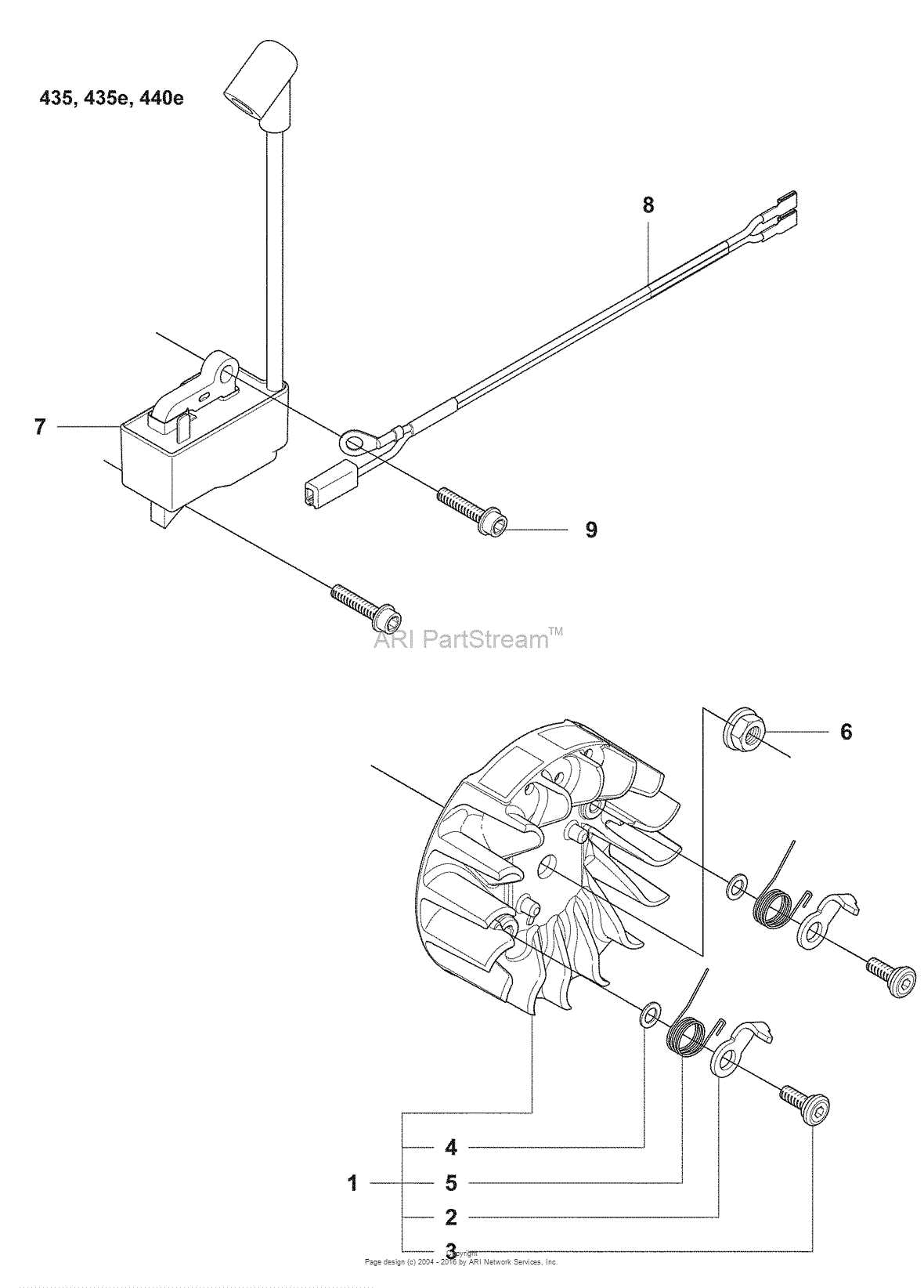 husqvarna 440 x torq parts diagram
