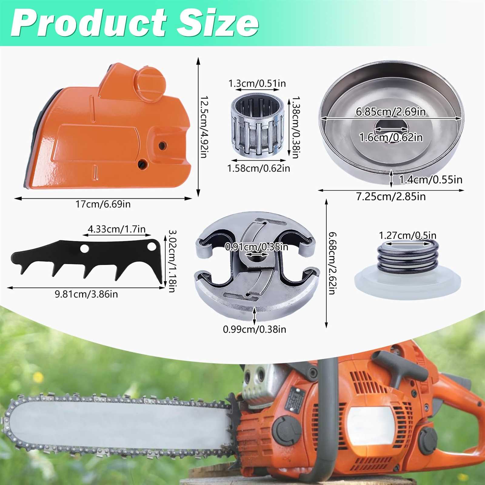 husqvarna 445 chainsaw parts diagram