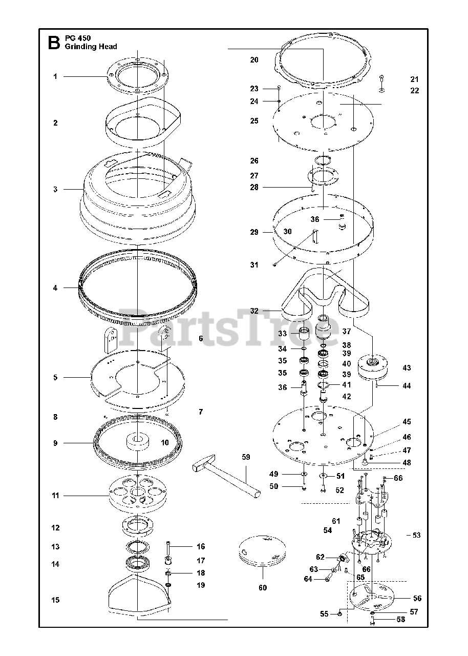 husqvarna 450 parts diagram