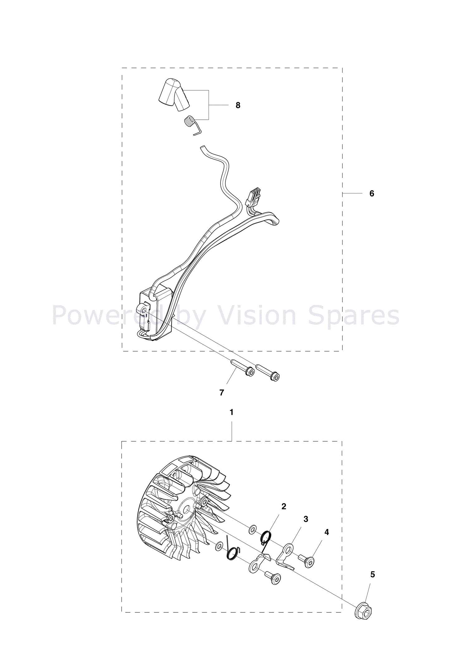 husqvarna 455 rancher chainsaw parts diagram