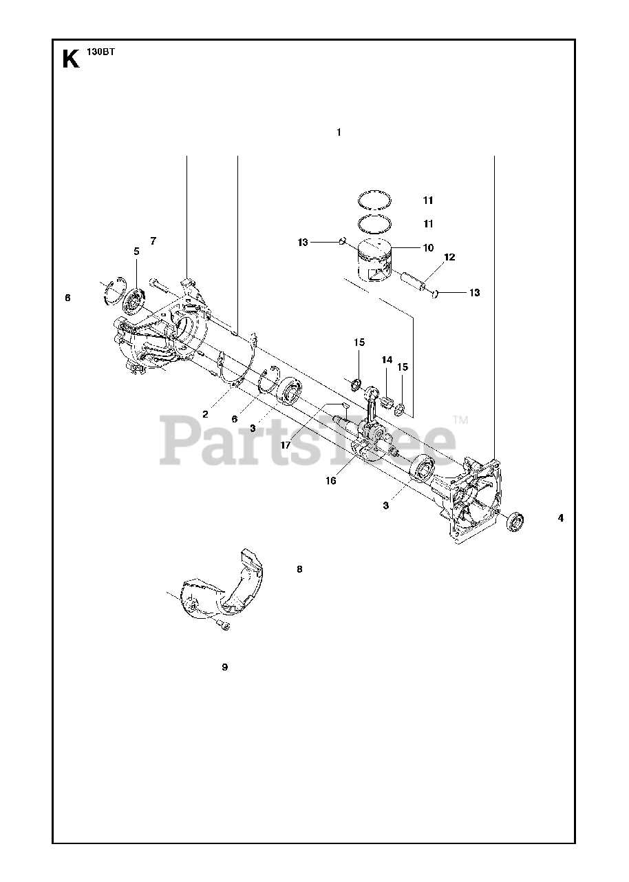 husqvarna blower parts diagram