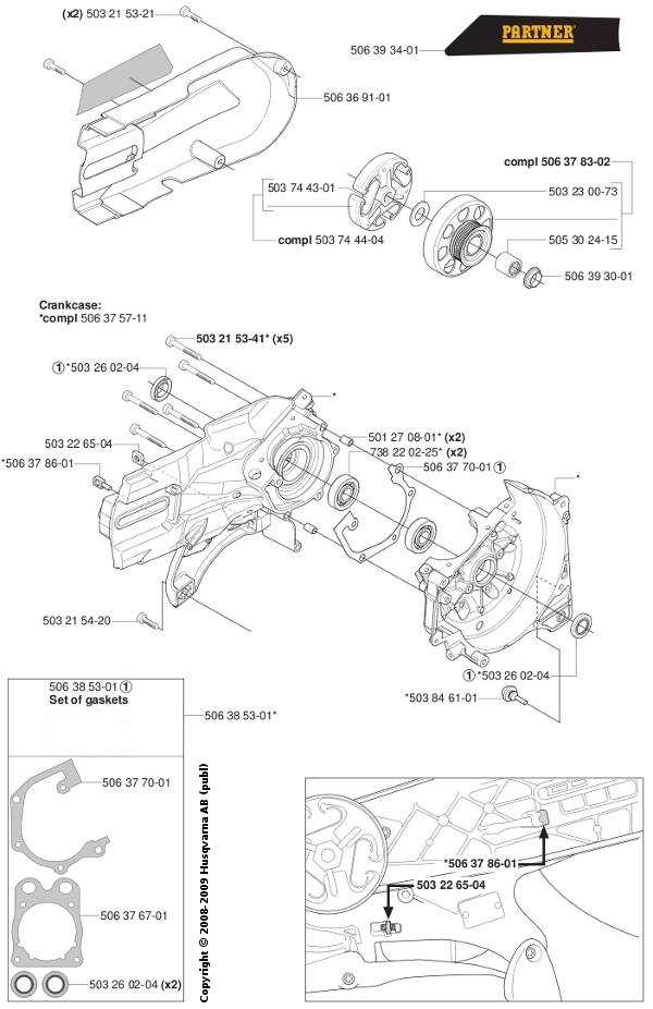 husqvarna k750 parts diagram