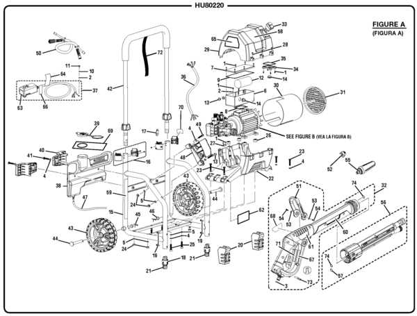 husqvarna pressure washer parts diagram