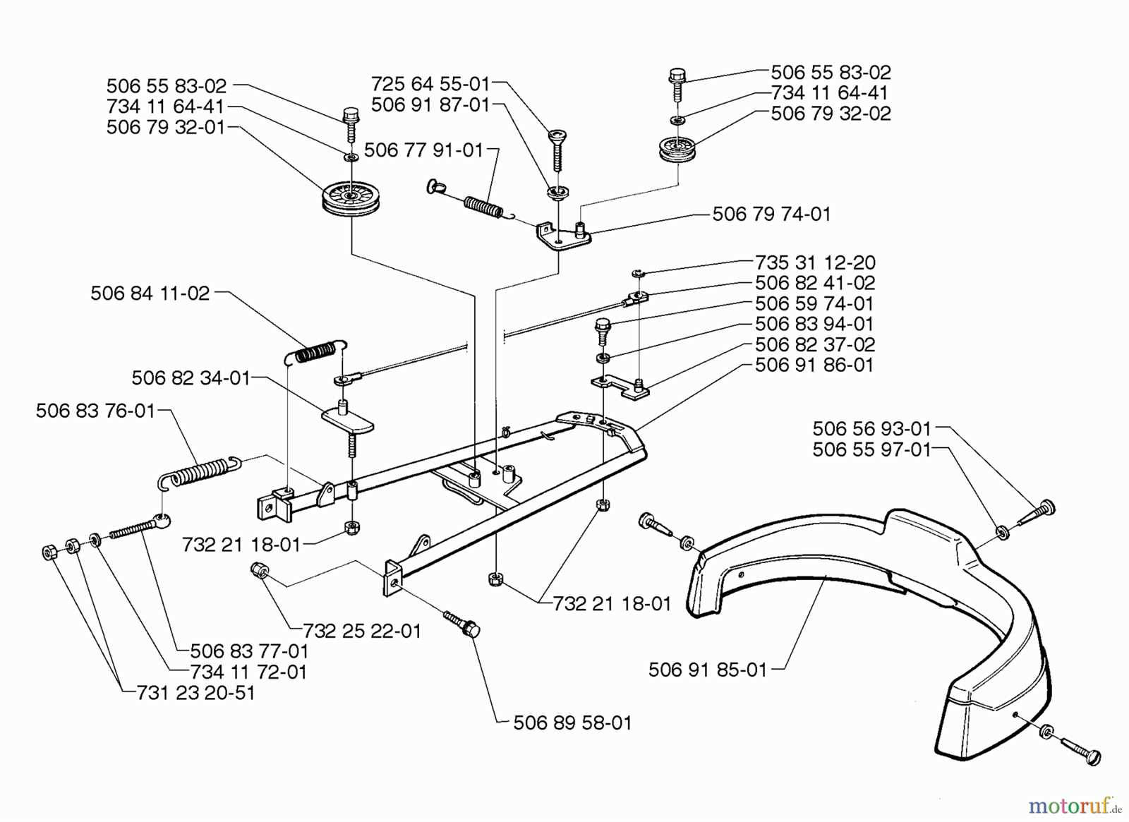 husqvarna rider 970 parts diagram