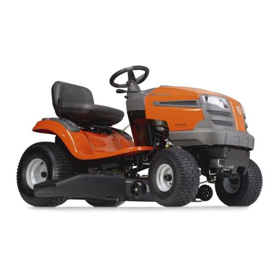 husqvarna riding lawn mower parts diagram