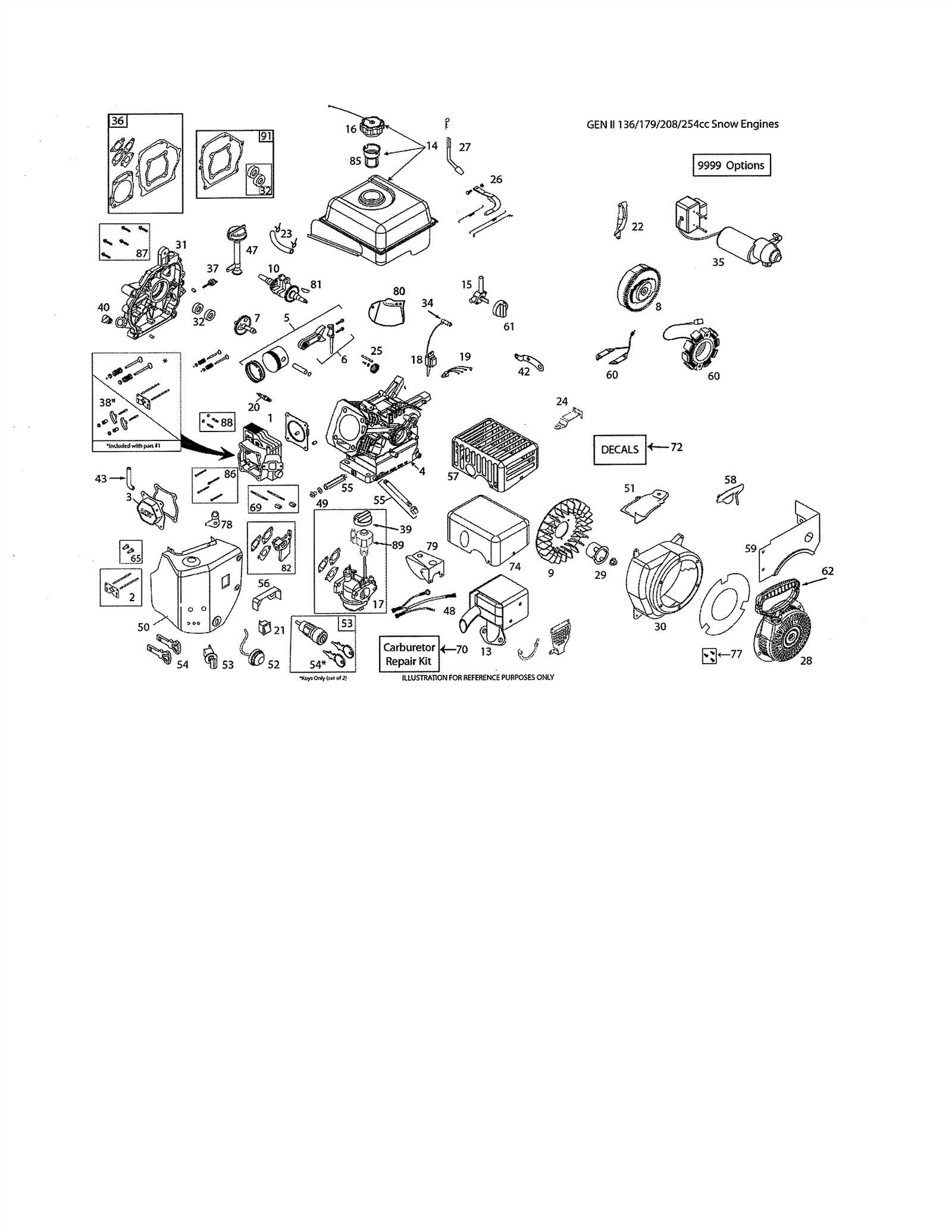 husqvarna st224p parts diagram