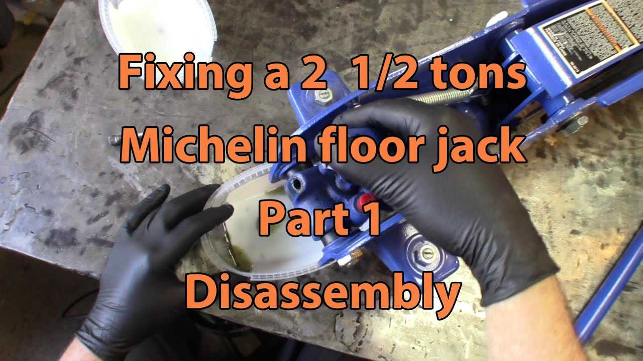 hydraulic jack parts diagram