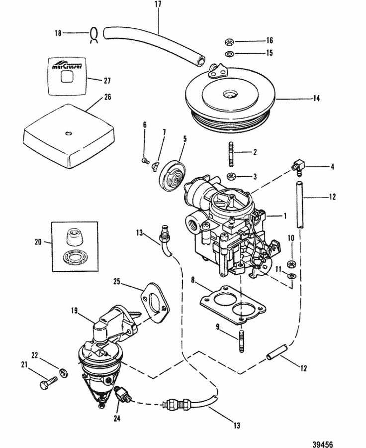 inboard motor parts diagram